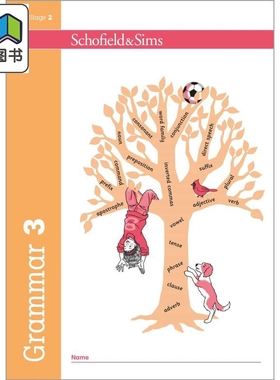 英国S&S教辅 KS2 Grammar 3 语法3 小学3年级 7-8岁 附电子答案 英文原版英语语法标点符号练习 Schofield & Sims 大音