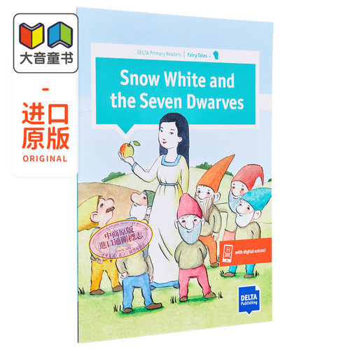 Snow White and the Seven Dwarves(Pre-A1,YLE Starter)Delta Primary Readers Fairy Tales剑桥YLE考试剑少一级 大音