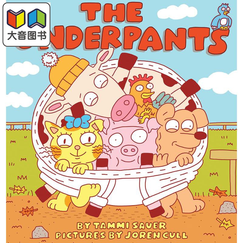 Joren Cull The Underpants 只穿内衣的动物 英文原版 进口图书 大音