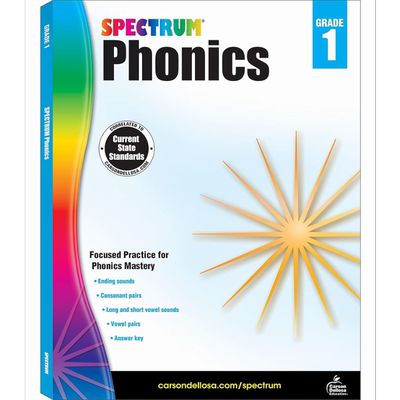 光谱练习册自然拼读系列1年级