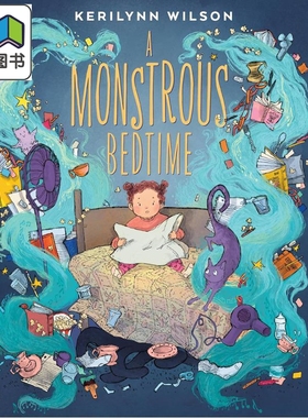 哄睡主题 怪物的睡前时光 A Monstrous Bedtime 英文原版 儿童绘本故事书 亲子睡前读物 进口童书 精装 4岁以上 大音