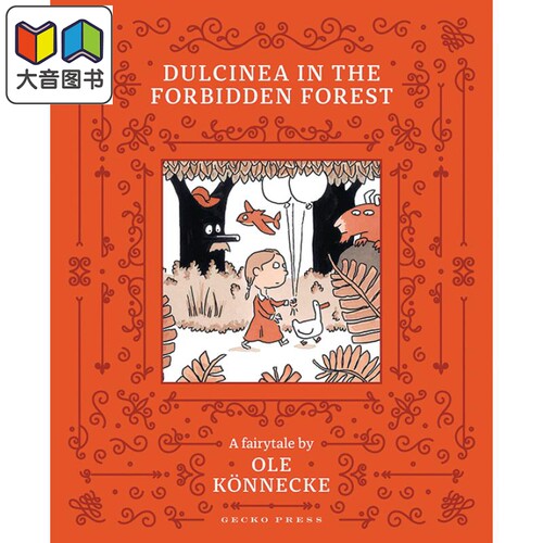 Dulcinea in the Forbidden Forest 魔法森林 英文原版 进口原版 5岁到9岁 精装儿童绘本 Ole Könnecke