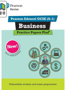 Pearson Revise 培生爱德思GCSE商科练习试卷 Edexcel GCSE Business Practice Papers Plus 2025 and 2026 exams 大音