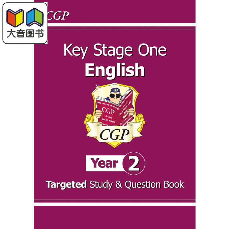 英国CGP KS1 English Targeted Study & Question Book - Year 2 大音