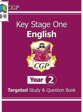 英国CGP KS1 English Targeted Study & Question Book - Year 2 大音