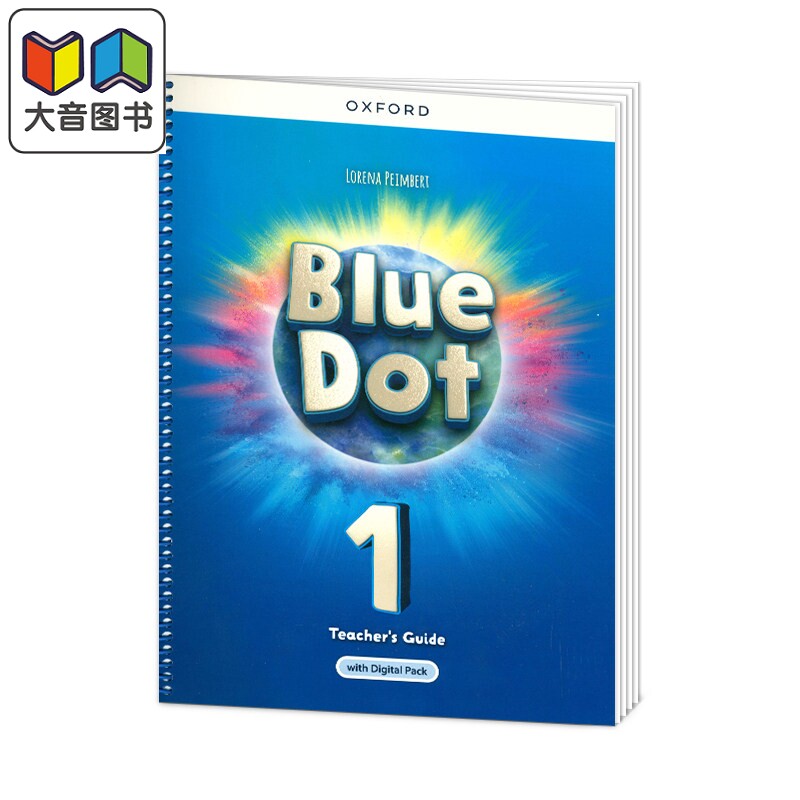 牛津少儿美语教材 Oxford Blue Dot 1 Teacher s Guide 教师书1级别 含电子资源 中小学生英语bluedot教材原版进口 大音