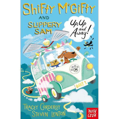 Shifty McGifty and Slippery Sam 系列 Up Up and Away 强强和盗盗 英文原版 从绘本到章节书 独立阅读 儿童故事绘本 3-6岁