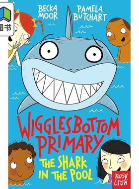 预售 威格尔斯伯勒小学2 泳池里的鲨鱼 Wigglesbottom Primary The Shark in the Pool 英文原版 儿童短篇故事小初文学 大音