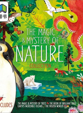 DK大自然的魔力与奥秘系列 The Magic and Mystery of Nature Collection 英文原版 儿童科普读物 精装 自然科学 大音