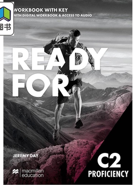 剑桥CPE考试备考练习册含答案配电子书和在线音频Ready for C2 Proficiency Workbook Digital Workbook with Key 大音