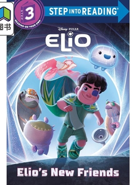 兰登阅读进阶3级 地球特派员 Step into Reading(R)(Step3) Elios New Friends 英文原版 儿童分级阅读 绘本读物 大音