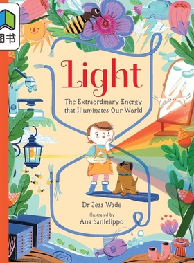 光 点亮世界的非凡能量 Light The Extraordinary Energy That Illuminates Our World 英文原版 儿童绘本读物 大音