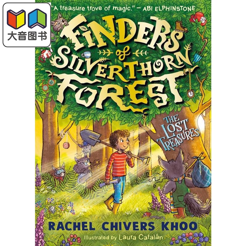 银棘森林的探寻者 失落的宝藏 Finders of Silverthorn Forest The Lost Treasures 英文原版 儿童小初文学故事书 大音