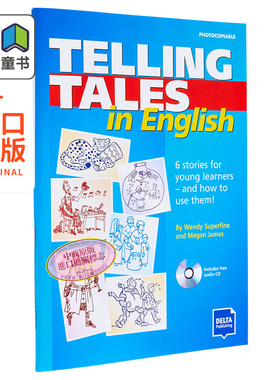 Telling Tales in English Book with photocopiable activites用英语讲故事 附有可复印的活动材料 英文原版进口 大音
