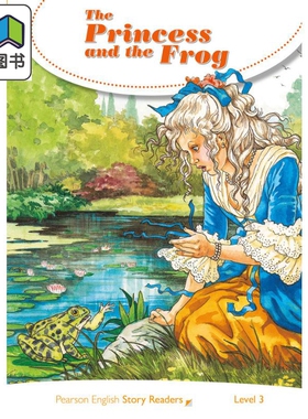 Pearson English kids reade培生小学英语分级绘本3级 公主与青蛙The Princess and the Frog蓝思值480L中心词600 大音