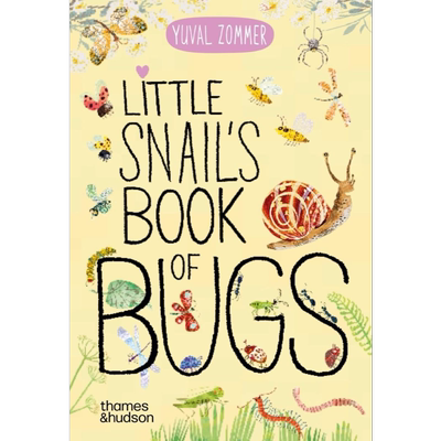 小蜗牛的虫子书英文原版绘本