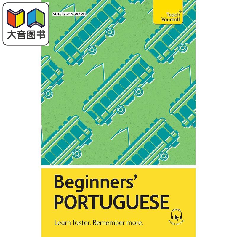 葡萄牙语入门 学得更快 自学教材英文原版 Beginners Portuguese Teach Yourself Beginners Language Learning 大音