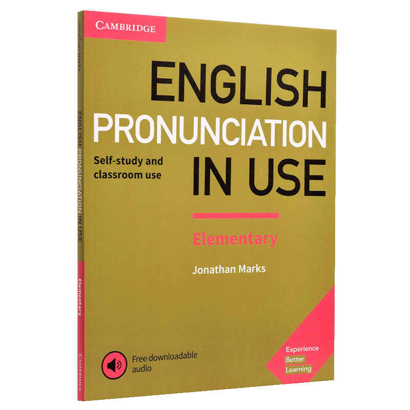 Cambridge English in Use 系列 Pronunciation Elementary Book with Answers 剑桥初级国际英语语音配答案音频 英文原版 工