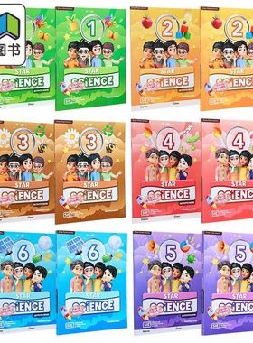 Star Science Textbook Workbook Year 1-6 SIE 思达小学科学1-6年级课本练习册合集 国际版 新加坡思达科学英文原版 大音