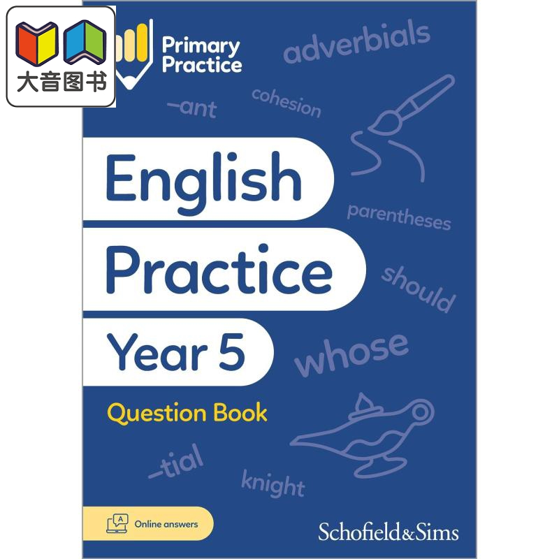 英国S&S教辅Primary Practice English Book Year 5 (Available May 2023) 小学英语练习册五年级 附电子答案  大音