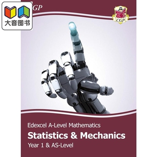 Mathematics CGP教辅 Edexcel Year 大音 英国原版 Mechanics New Textbook Student ALevel Statistics