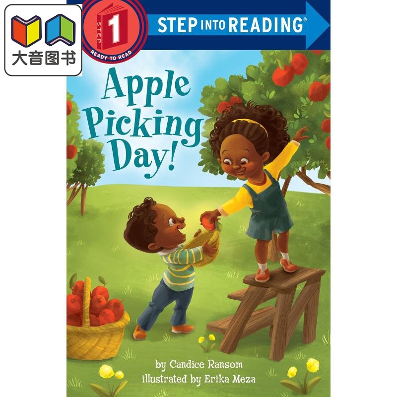 Step into Reading Step 1 Apple Picking Day! 兰登阅读进阶1:苹果采摘节 英文原版 儿童绘本 分级阅读 7-12岁 大音