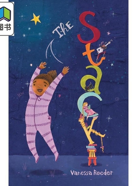 叠星星 The Stack 英文原版 儿童绘本 图画故事书 一个聪明且插图精美的睡前故事 精装 进口童书 Vanessa Roeder 大音