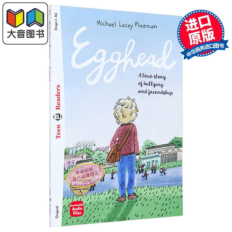 EGGHEAD 书呆子 配音频练习和练习答案 A2级别 剑桥KET考试适用 含音频 英文原版 英语分级阅读读物 READERS TEEN 大音