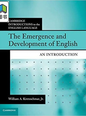 剑桥大学出版 The Emergence and Development of English 英语的产生与发展：导论  大音