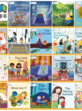 英文原版 我的字母和声音 自然拼读读物三阶Yellow套装20本 4-5岁 My Letters and Sounds Phonics Phase Four 大音