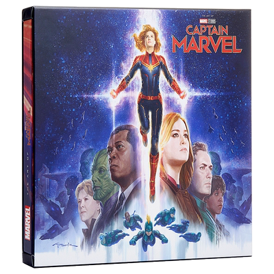 The Art of the Movie 系列 Marvels Captain Marvel 惊奇队长 漫威电影设定集艺术画册 英文原版书籍