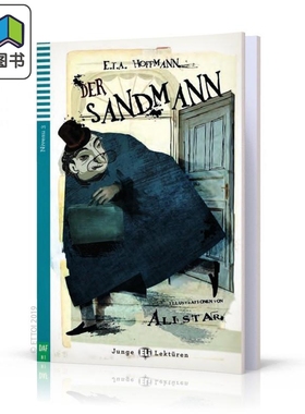 预售 ELI Teen Readers German B1 Der Sandmann 沙人 含音频 德文原版 德语分级阅读读物 小语种文学小说 大音