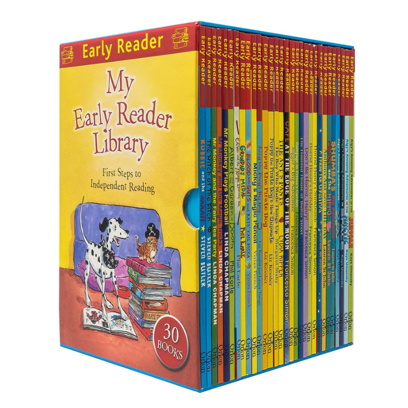 HUK Early Reader Slipcase(30books) 哈榭少儿早期阅读桥梁书30本彩色套装 儿童故事文学套装 英文原版 7-12岁