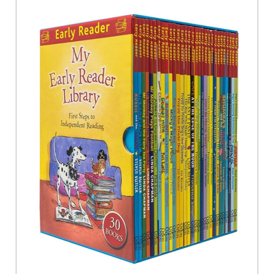 HUK Early Reader Slipcase(30books) 哈榭少儿早期阅读桥梁书30本彩色套装 儿童故事文学套装 英文原版 7-12岁