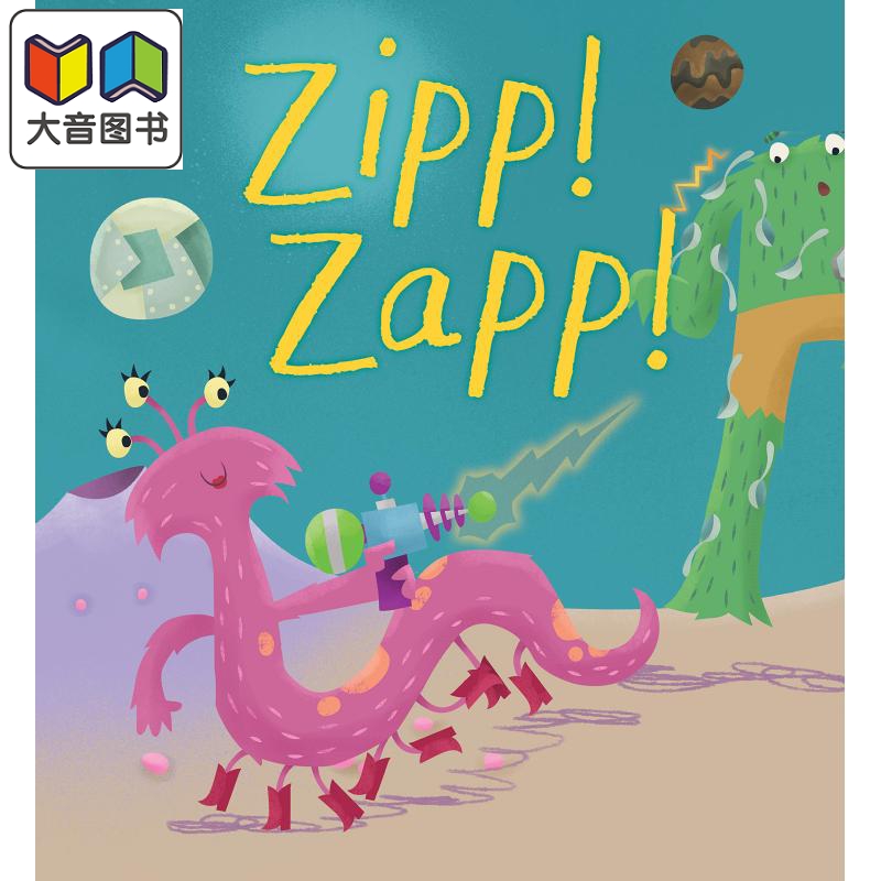 宝石自然拼读小读本2级 奇怪的声音Reading Gems Phonics: Zipp! Zapp! Book 2 英文原版儿童绘本分级阅读7-12岁 大音