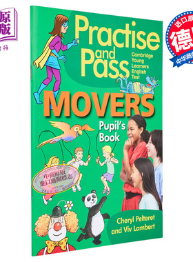 Delta Cambridge A1 YLE Movers Practice and pass Exam Preparation Students Book 英文原版 剑桥少儿英语 备考学生用书