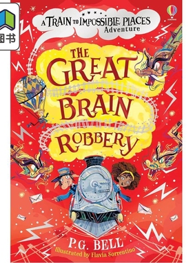 通往奇境的列车之云工厂 Great Brain Robbery 750L 英文原版 儿童文学 章节故事冒险小说 小初文学 9岁以上 大音