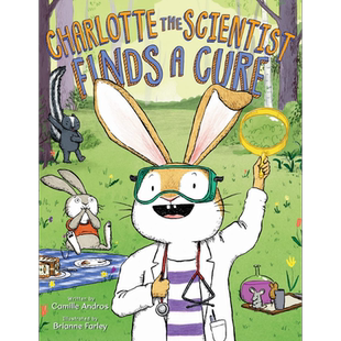 科学家夏洛兔1Charlotte the Scientist Finds a Cure英文原版 儿童绘本 动物故事图画书 精装精品绘本 进口图书 大音