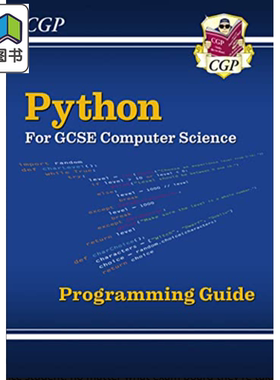 英国CGP原版 Python Programming Guide for GCSE Computer Science GCSE计算机科学 Python 编程指南