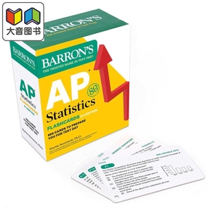 AP Statistics Flashcards Fifth Edition Up-to-Date Practice 巴朗AP考试统计学学习卡片 第五版 大音