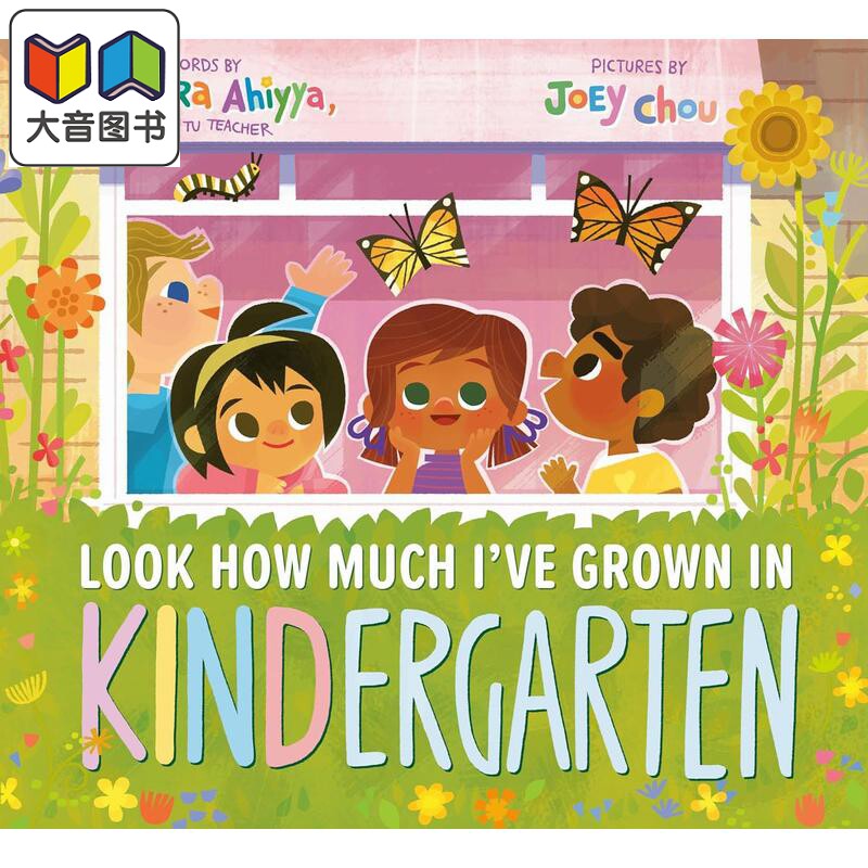 我在幼儿园学到的本领 Joey Chou Look How Much Kindergarten 英文原版 亲子共读绘本 图画故事书 精装精品绘本 大音
