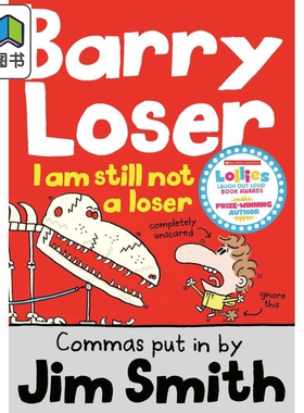 倒霉蛋巴里:仍然是个失败者The Barry Loser I am still not a Loser英文原版 儿童插画故事书 幽默笑话 进口读物 大音