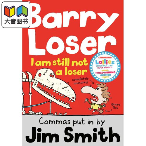 倒霉蛋巴里:仍然是个失败者The Barry Loser I am still not a Loser英文原版 儿童插画故事书 幽默笑话 进口读物 大音