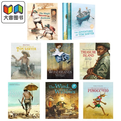 Robert Ingpen 罗伯特·英潘插画 英文原版经典文学系列 柳林风声Wind In The Willows 绿野仙踪Wonderful Wizard Of Oz 大音