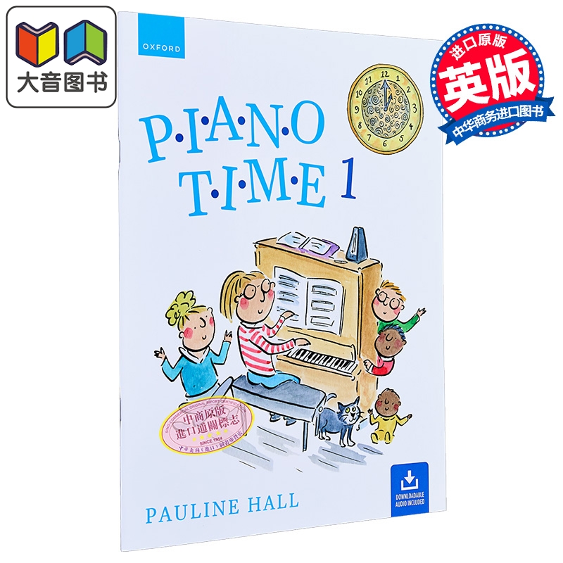 Oxford Piano Time 1 Third Edition 2024新版 牛津钢琴时间1 第三版教材 英国皇家音乐 ABRSM 英皇考级 儿童启蒙 大音