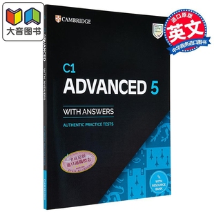 Book 剑桥CAE考试官方真题4套 25年新版 with Pack Digital 含答案音频 大音 Advanced Answers Students