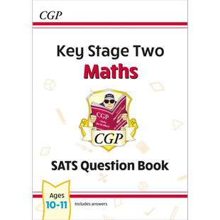 英国CGP原版 KS2 Ages 10-11 Targeted SATS Question Book for the 2024 tests Standard Advanced Level Maths English 英文原版