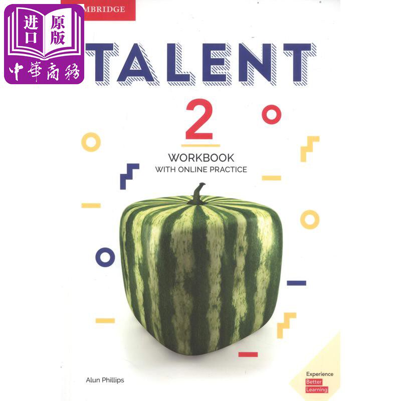Talent Level 2 Workbook with Online Practice 英文原版 剑桥英语交际才能教程（练习册带  线上练习第二级）