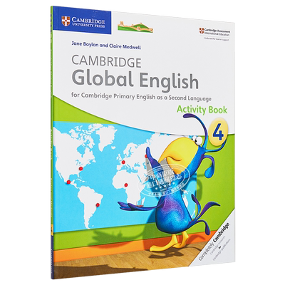 剑桥大学出版Cambridge Global English Activity Book 4全球活动手册4