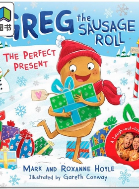 预售 Greg the Sausage Roll: The Perfect Present 香肠卷格雷格：至美的礼物 英文原版进口图书 精装儿童绘本图画书 大音